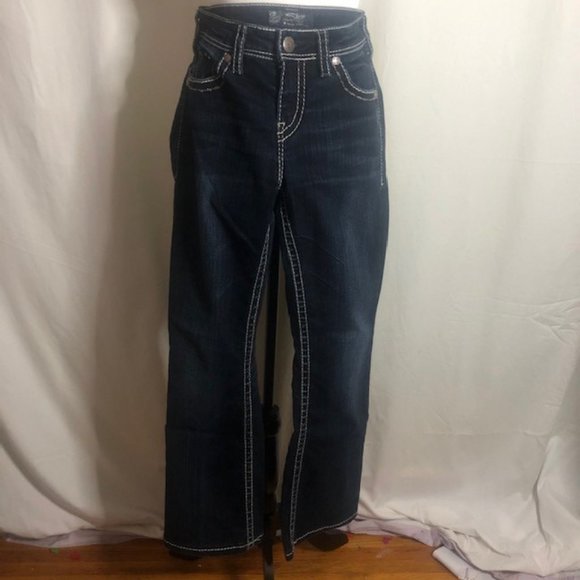 Silver Natsuki Flap jeans size 28 - Picture 1 of 8